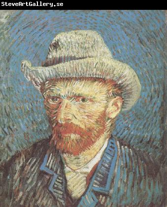 Vincent Van Gogh Self-Portrait wtih straw hat (nn04)